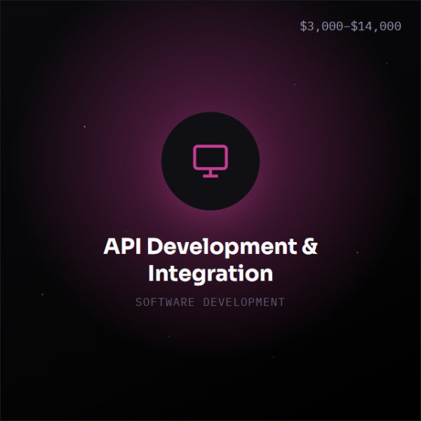 API Development & Integration API Development & Integration