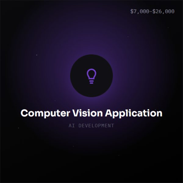 Computer Vision Application Computer Vision Application