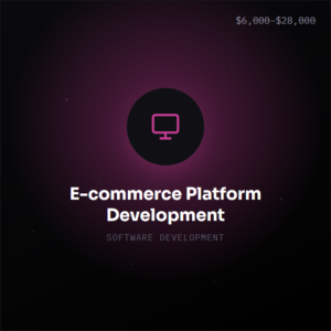 E-commerce Platform Development E-commerce Platform Development